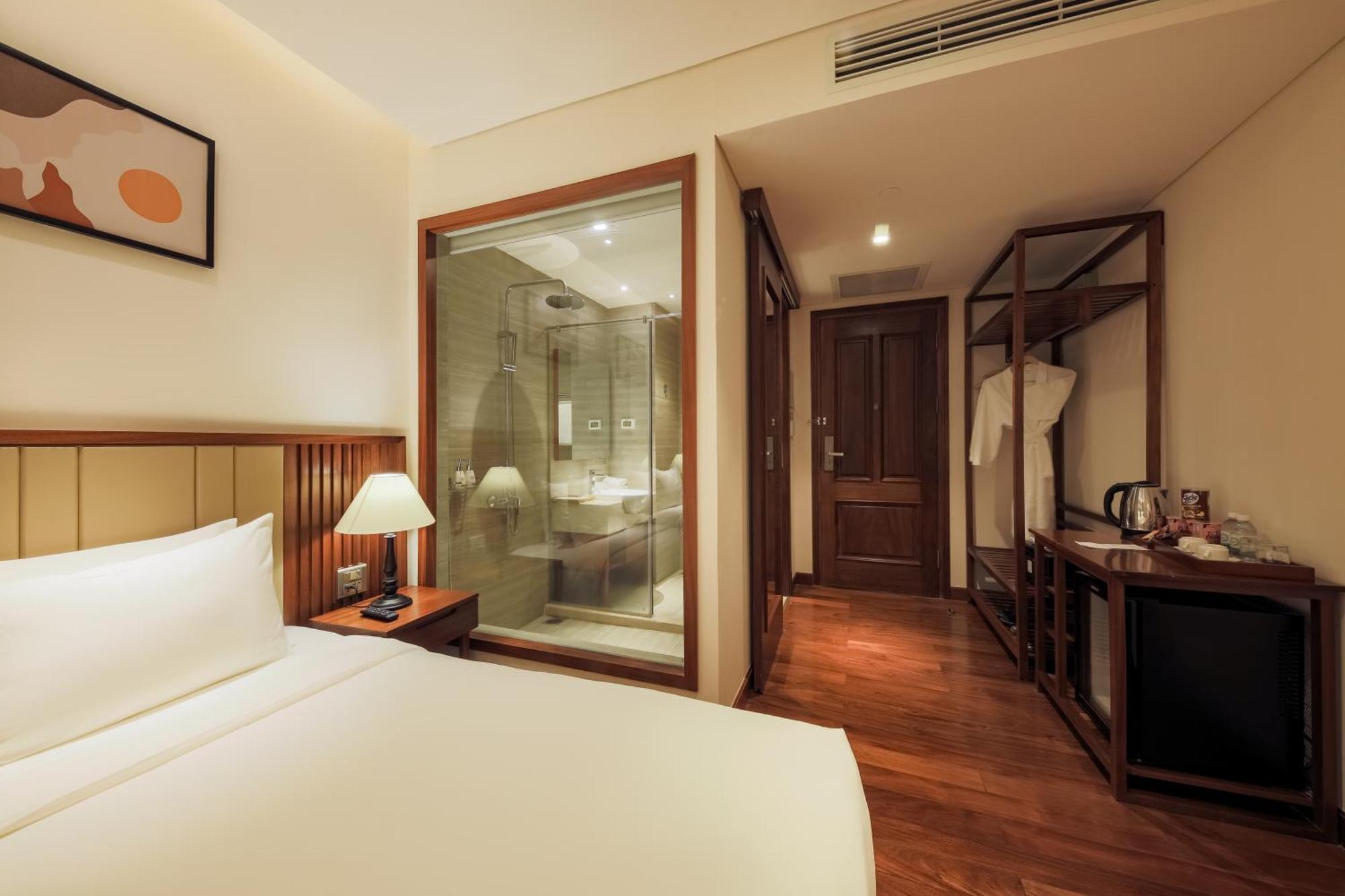 Green Beach Hotel Nha Trang Bagian luar foto