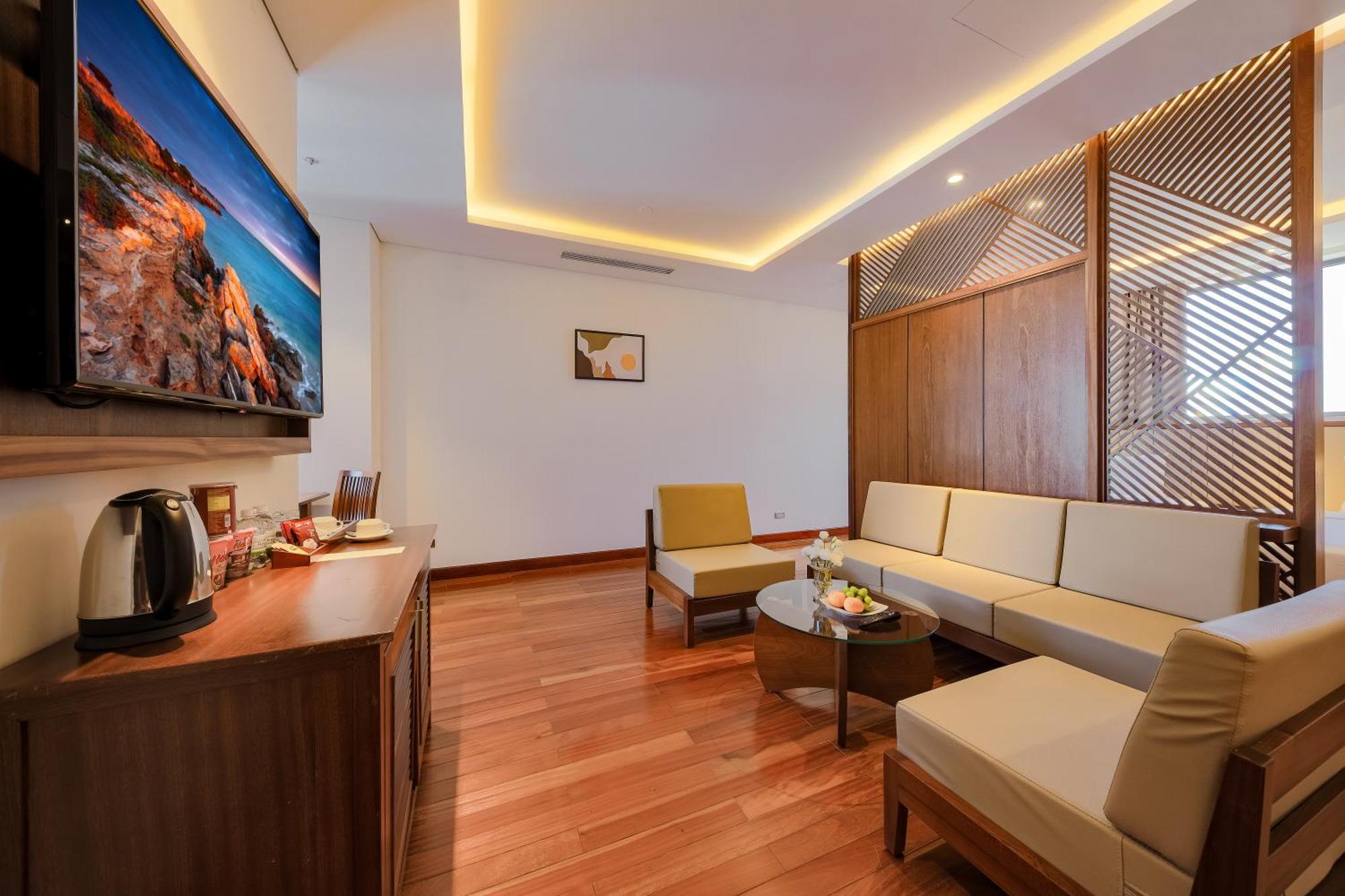 Green Beach Hotel Nha Trang Bagian luar foto