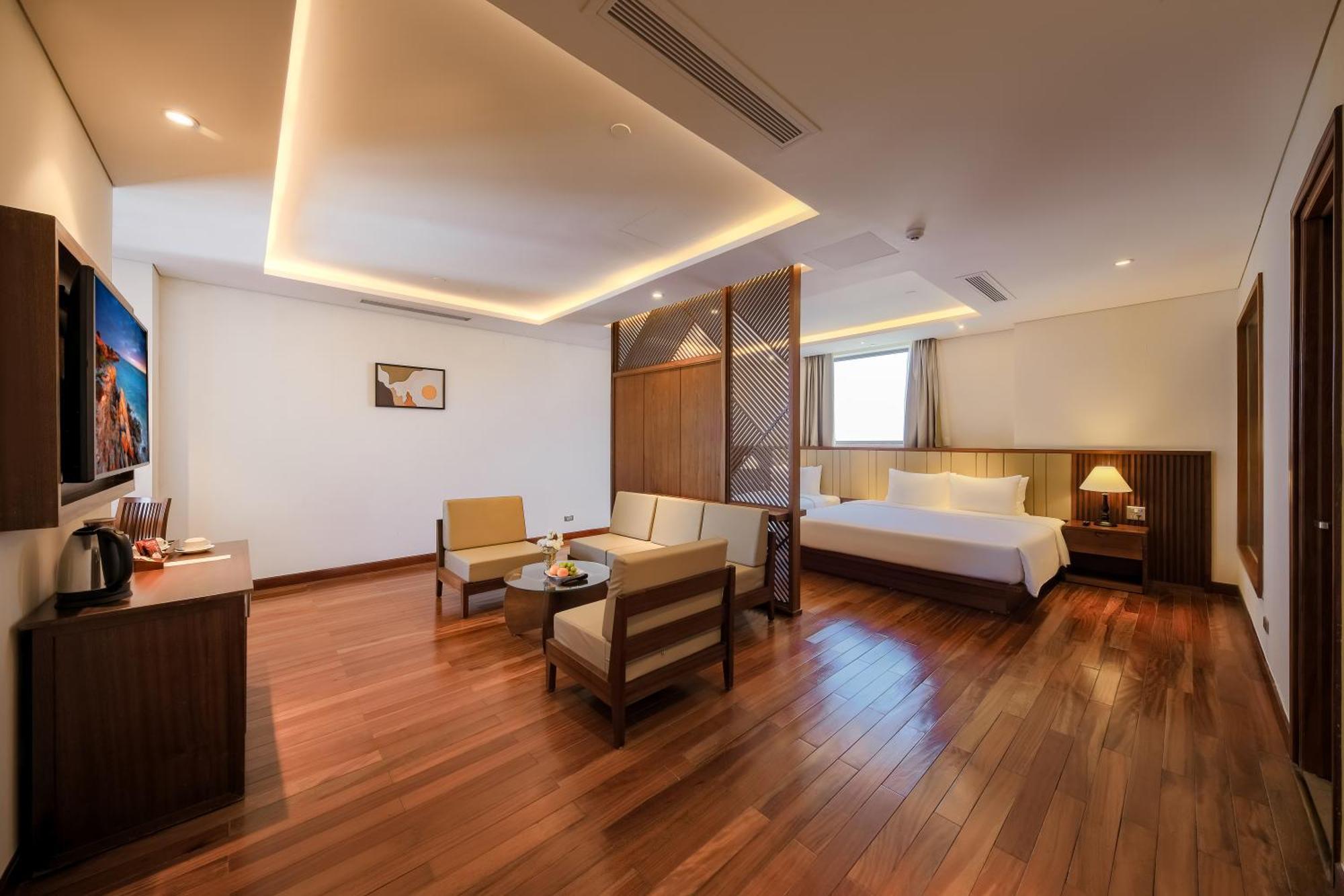 Green Beach Hotel Nha Trang Bagian luar foto